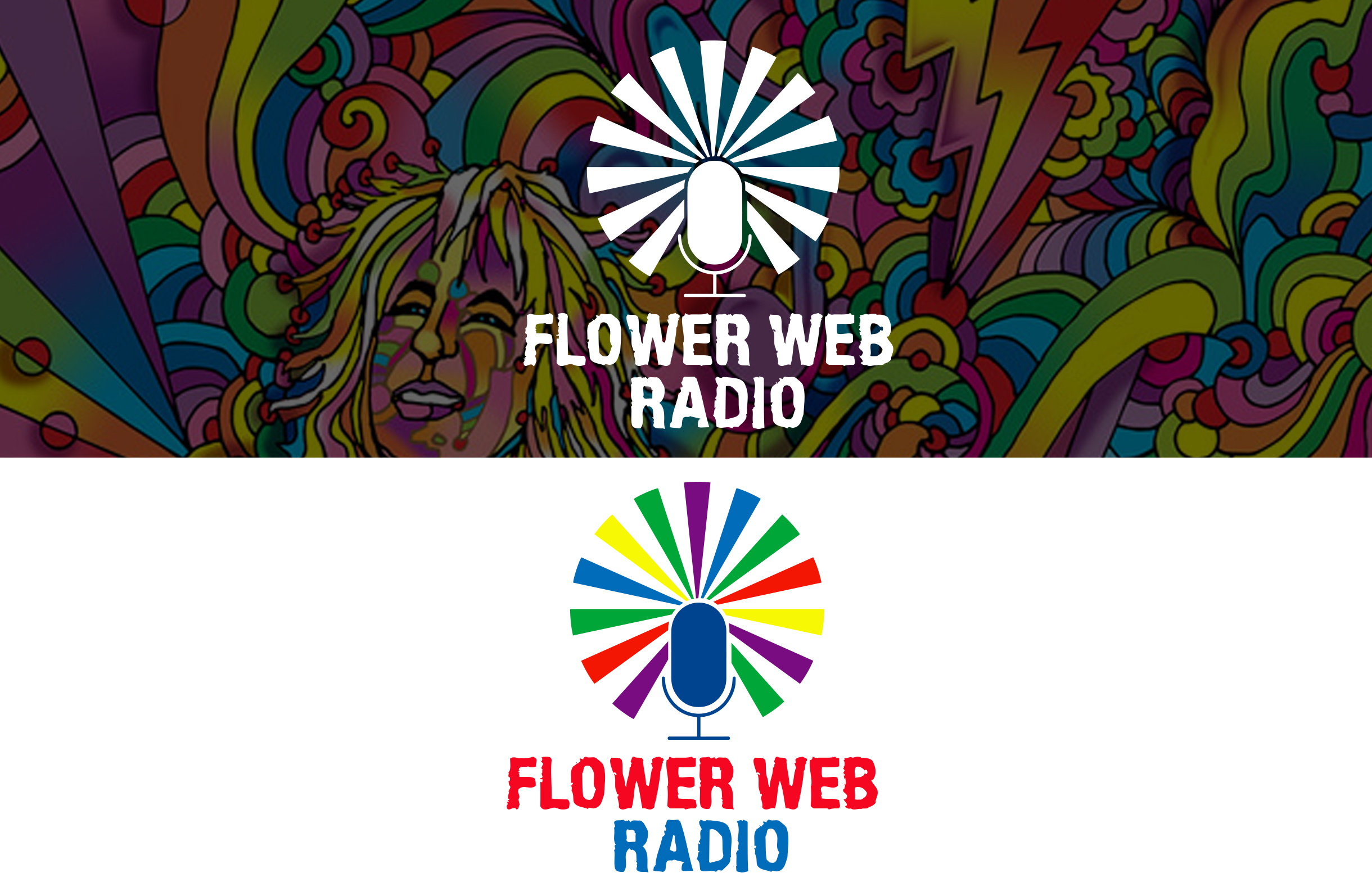 Logo Design entry 1762965 submitted by CYBER WILLIAMS to the Logo Design for Flower Web Radio run by doug.niman@gmail.com