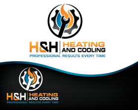 Logo Design entry 1764301 submitted by SigmaArt to the Logo Design for H&H Heating and Cooling  run by phrnjak