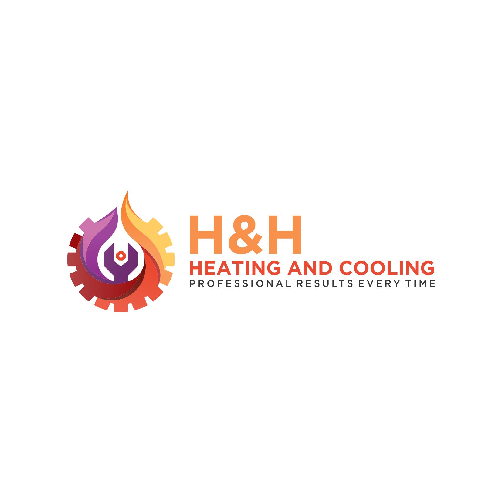 Logo Design entry 1764340 submitted by design to the Logo Design for H&H Heating and Cooling  run by phrnjak