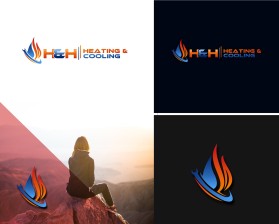 Logo Design Entry 1764343 submitted by SigmaArt to the contest for H&H Heating and Cooling  run by phrnjak