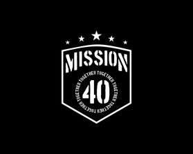 Logo Design entry 1765425 submitted by donang to the Logo Design for Mission 40 run by twenty5