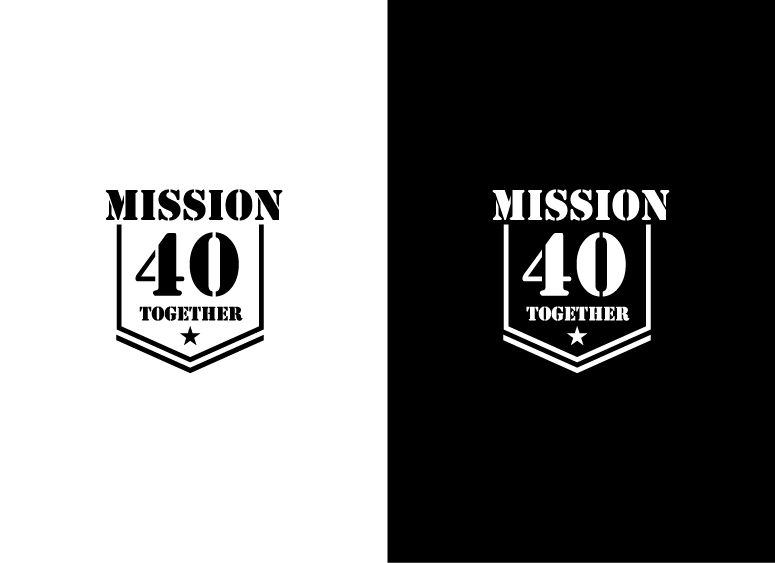 Logo Design entry 1765441 submitted by rSo to the Logo Design for Mission 40 run by twenty5