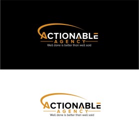 Logo Design entry 1766673 submitted by kanby A to the Logo Design for Actionable Agency run by Marz3