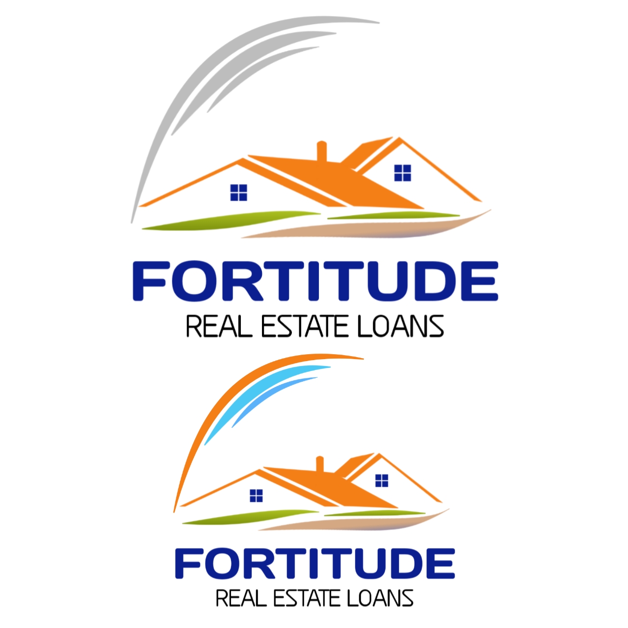 Logo Design entry 1768467 submitted by Tukun#1967 to the Logo Design for FORTITUDE Real Estate Loans run by Fortitudelogo
