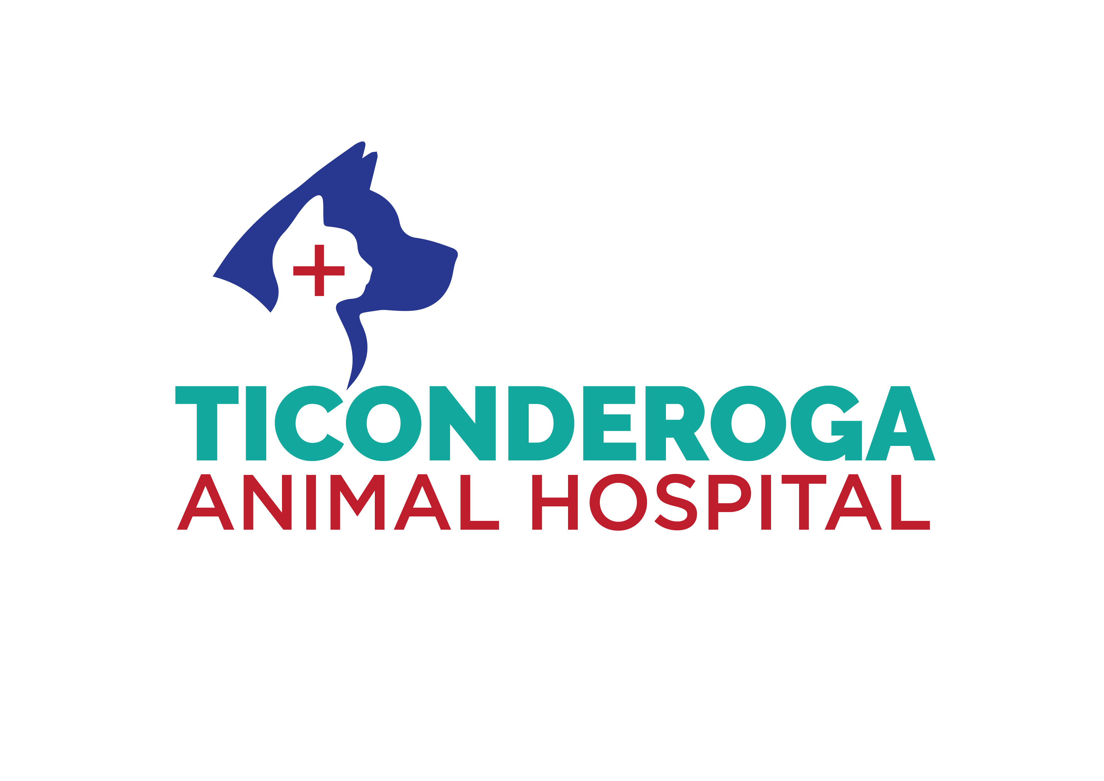 Logo Design entry 1768596 submitted by Lyonrres to the Logo Design for Ticonderoga Animal Hospital run by Tianimhosp