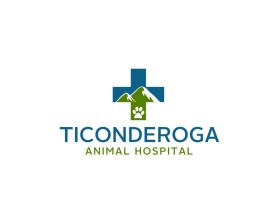 Logo Design entry 1768600 submitted by francoababa to the Logo Design for Ticonderoga Animal Hospital run by Tianimhosp
