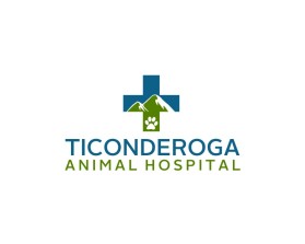 Logo Design entry 1768607 submitted by francoababa to the Logo Design for Ticonderoga Animal Hospital run by Tianimhosp