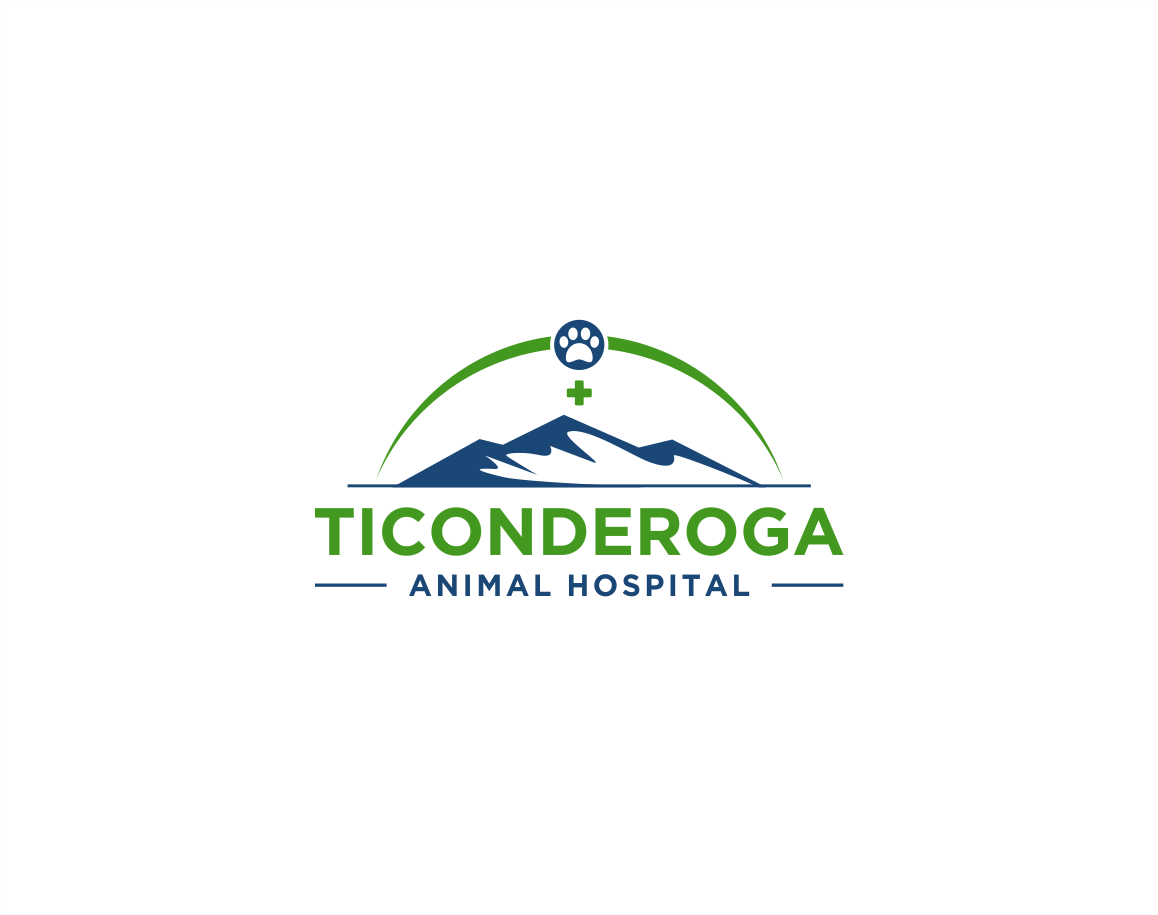 Logo Design entry 1768658 submitted by logo037 to the Logo Design for Ticonderoga Animal Hospital run by Tianimhosp
