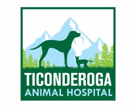 Logo Design entry 1768668 submitted by francoababa to the Logo Design for Ticonderoga Animal Hospital run by Tianimhosp