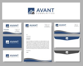 Business Card & Stationery Design entry 1770532 submitted by Farhan to the Business Card & Stationery Design for Avant Communities run by Avant Communities
