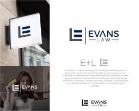 Logo Design entry 1770588 submitted by Designature to the Logo Design for Evans Law run by bevans