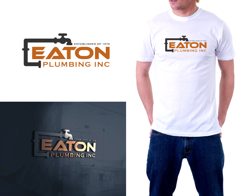 T-Shirt Design entry 1771867 submitted by jhan0208 to the T-Shirt Design for Eaton Plumbing Inc run by meatonplumbing