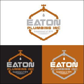 T-Shirt Design Entry 1771835 submitted by sirtwo to the contest for Eaton Plumbing Inc run by meatonplumbing