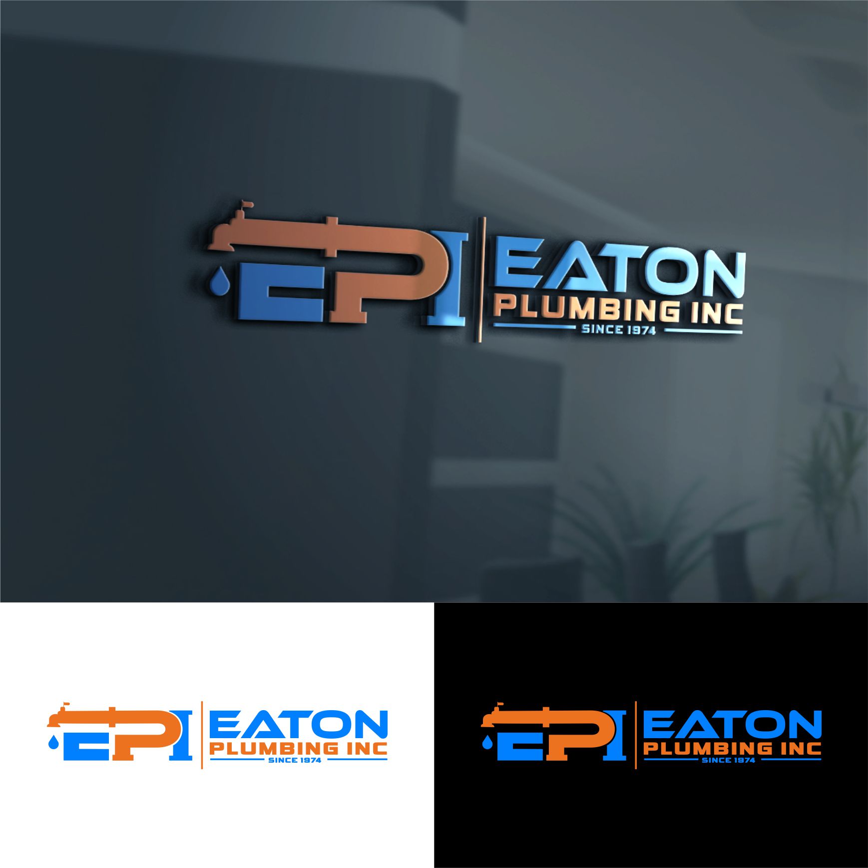 T-Shirt Design entry 1771852 submitted by kostedan to the T-Shirt Design for Eaton Plumbing Inc run by meatonplumbing