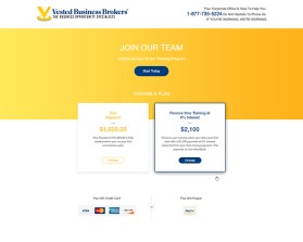 Web Design Entry 1832601 submitted by pkreative to the contest for Vested Business Brokers run by marketing@vestedbb.com