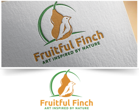 Logo Design entry 1773832 submitted by kowreck to the Logo Design for Fruitful Finch run by chris151