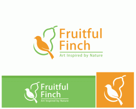 Logo Design entry 1773985 submitted by HudaGraphy to the Logo Design for Fruitful Finch run by chris151