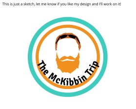 Logo Design entry 1774045 submitted by Salman to the Logo Design for McKibbin Trip Podcast run by mstiffanymadison