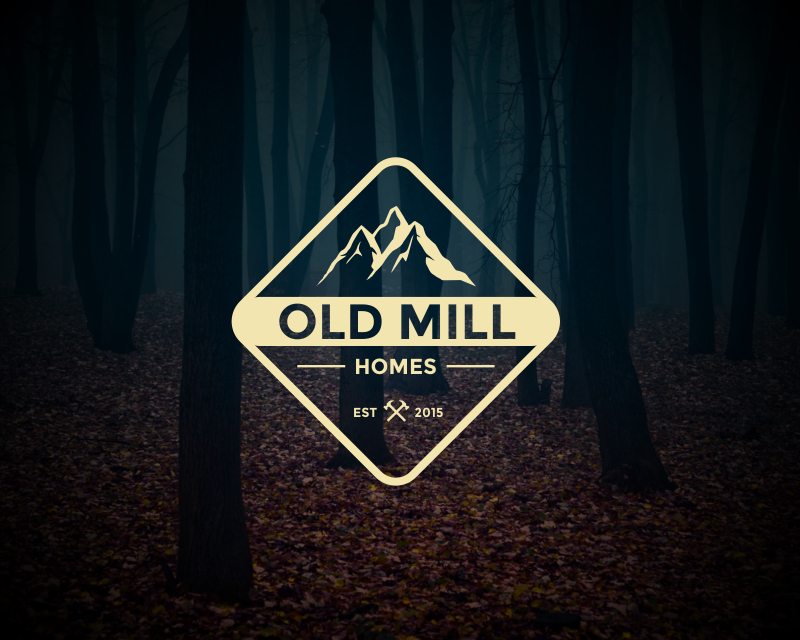Logo Design entry 1774109 submitted by Iqbalhambalie to the Logo Design for Old Mill Homes run by oldmillhomes