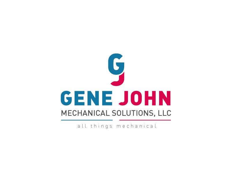 Logo Design entry 1775047 submitted by mohdnajeeb786@gmail.com to the Logo Design for Gene John Mechanical Solutions, LLC run by genejohn