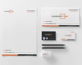 Business Card & Stationery Design Entry 1776332 submitted by jayganesh to the contest for Casavant Tile run by CasavantTile