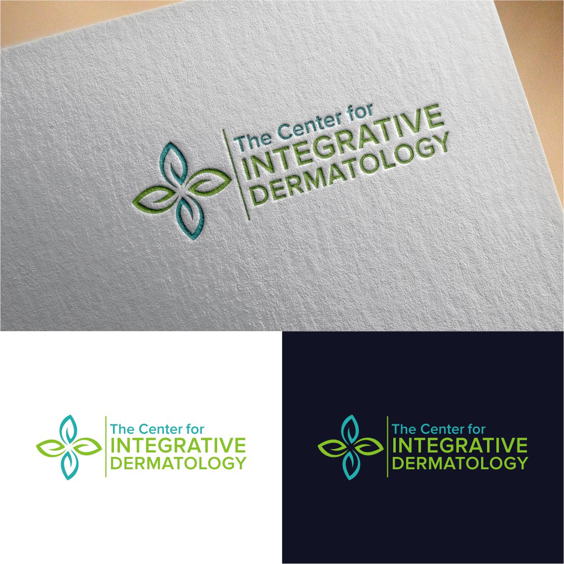 Logo Design entry 1776734 submitted by kostedan to the Logo Design for The Center for Integrative Dermatology run by julieg100