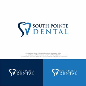Logo Design entry 1779104 submitted by santony to the Logo Design for South Pointe Dental run by VMBlogo