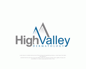 Logo Design entry 1780663 submitted by SATRI to the Logo Design for https://www.highvalleydermatology.com/ run by DMorley