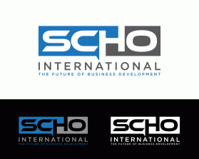 Logo Design entry 1781571 submitted by PDuncan to the Logo Design for SCHO INTERNATIONAL run by SCHOGROUP