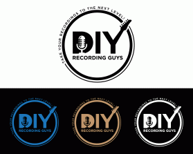 Logo Design entry 1784019 submitted by Ivank to the Logo Design for DIY Recording Guys run by CalmFrogRecording
