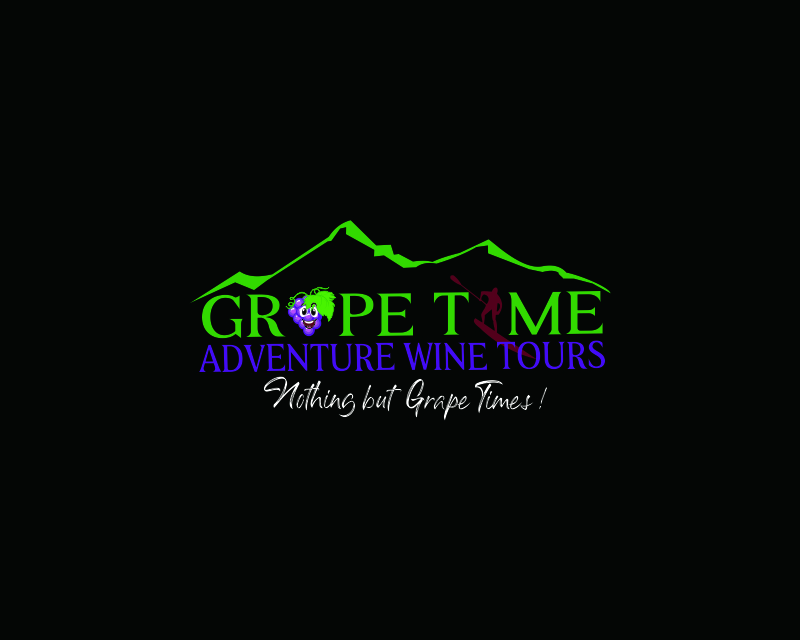 Logo Design entry 1784857 submitted by rosalina79 to the Logo Design for GrapeTime Adventure Wine Tours run by souzacrew2