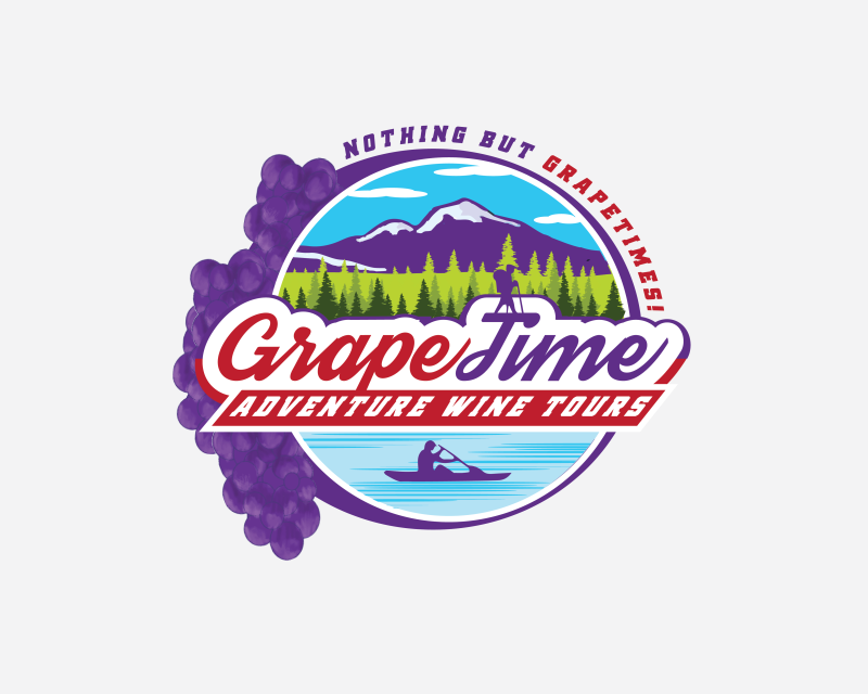Logo Design entry 1784923 submitted by Tatiana to the Logo Design for GrapeTime Adventure Wine Tours run by souzacrew2