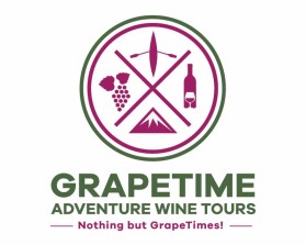 Logo Design entry 1784923 submitted by Artwizard1966 to the Logo Design for GrapeTime Adventure Wine Tours run by souzacrew2