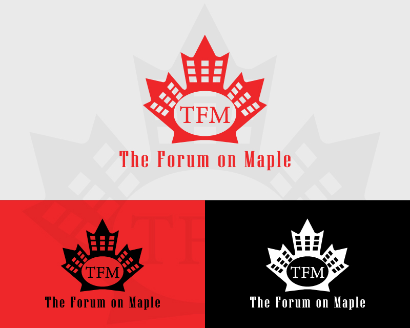 Logo Design entry 1786147 submitted by Dibya93 to the Logo Design for The Forum on Maple run by delaneynelson23