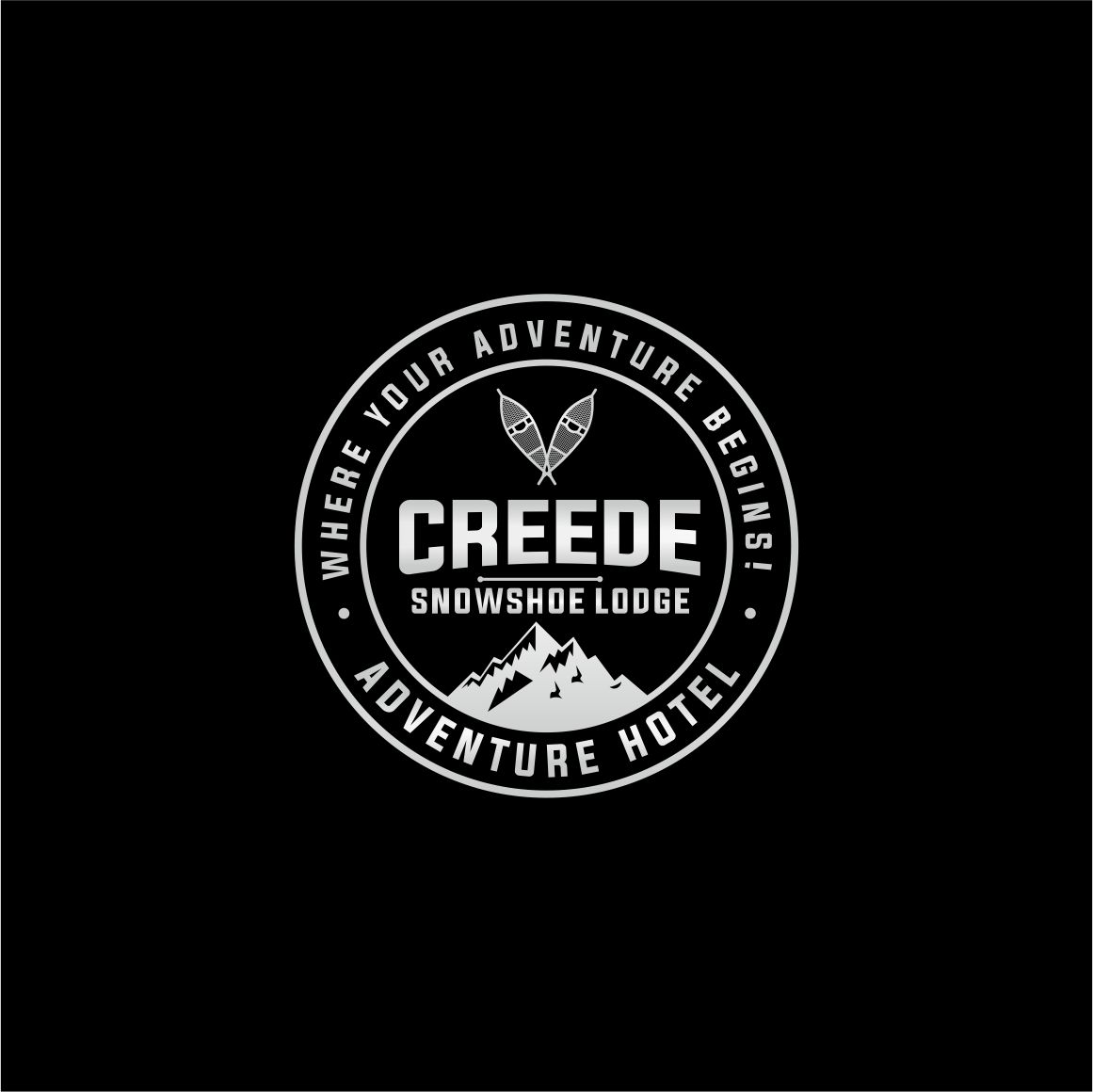 Logo Design entry 1788850 submitted by kostedan to the Logo Design for Creede Snowshoe Lodge run by Snowshoe