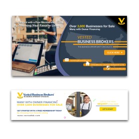 Banner Ad Design entry 1788880 submitted by pdwork to the Banner Ad Design for Vested Business Brokers run by marketing@vestedbb.com