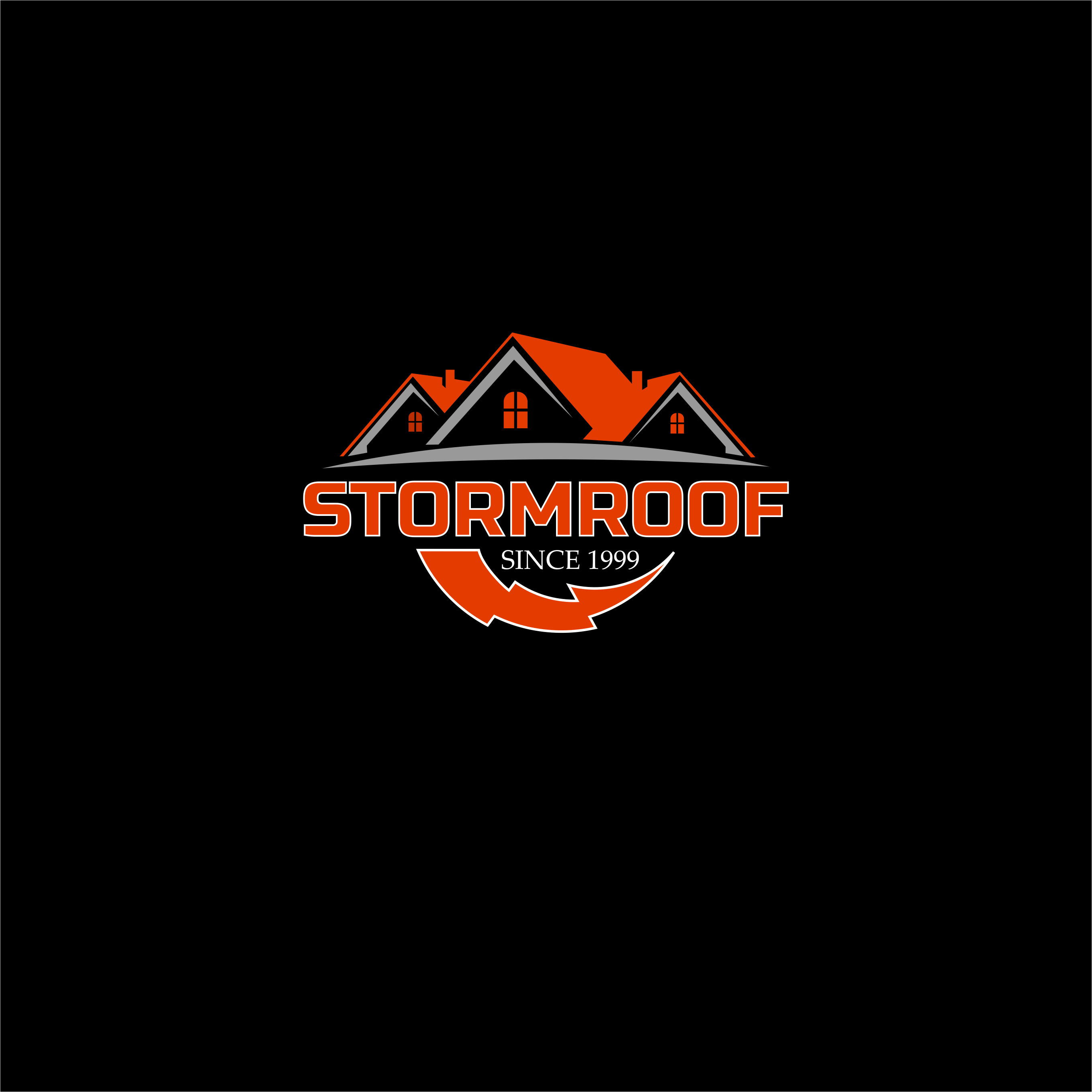 Logo Design entry 1789486 submitted by obeteka to the Logo Design for STORMROOF llc run by billmoncanbycom 