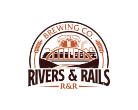 Logo Design entry 1789818 submitted by artsword to the Logo Design for Rivers and Rails Brewing Co.  run by JArtmann