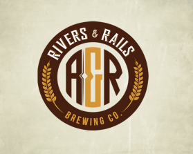 Logo Design entry 1789821 submitted by Amit1991 to the Logo Design for Rivers and Rails Brewing Co.  run by JArtmann