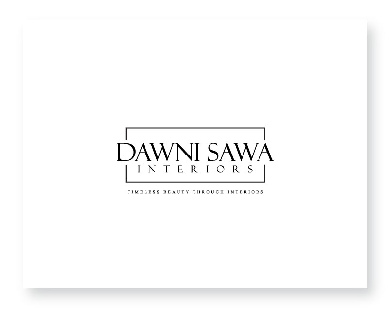 Logo Design entry 1790950 submitted by KAIROS to the Logo Design for Dawni Sawa Interiors run by dawnisawainteriors