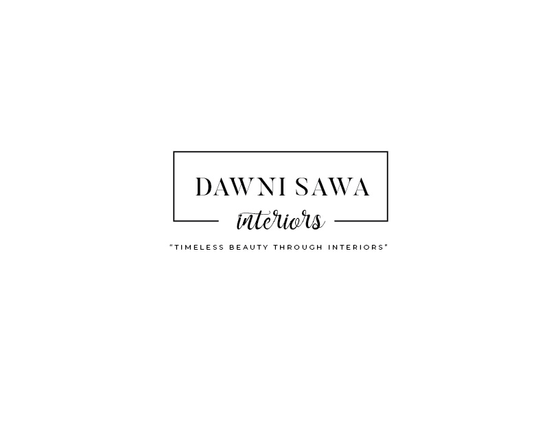 Logo Design entry 1790965 submitted by vikica to the Logo Design for Dawni Sawa Interiors run by dawnisawainteriors