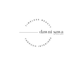 Logo Design entry 1790966 submitted by Ivank to the Logo Design for Dawni Sawa Interiors run by dawnisawainteriors