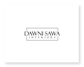 Logo Design entry 1791025 submitted by Ivank to the Logo Design for Dawni Sawa Interiors run by dawnisawainteriors