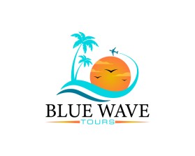 Logo Design entry 1791588 submitted by flousse to the Logo Design for Blue Wave Tours run by dav724@hotmail.com