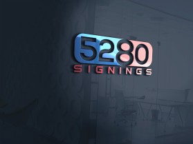 Logo Design entry 1793074 submitted by LoyalBandit13 to the Logo Design for 5280 Signings run by 5280Signings!