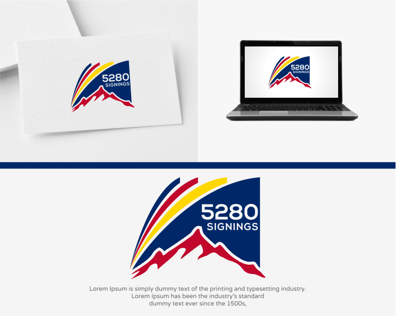 Logo Design entry 1793112 submitted by SATRI to the Logo Design for 5280 Signings run by 5280Signings!