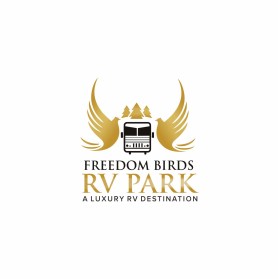 Logo Design entry 1793916 submitted by blackletter to the Logo Design for Freedom Birds RV Park run by keyelement