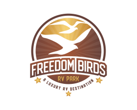 Logo Design entry 1793918 submitted by Dibya93 to the Logo Design for Freedom Birds RV Park run by keyelement