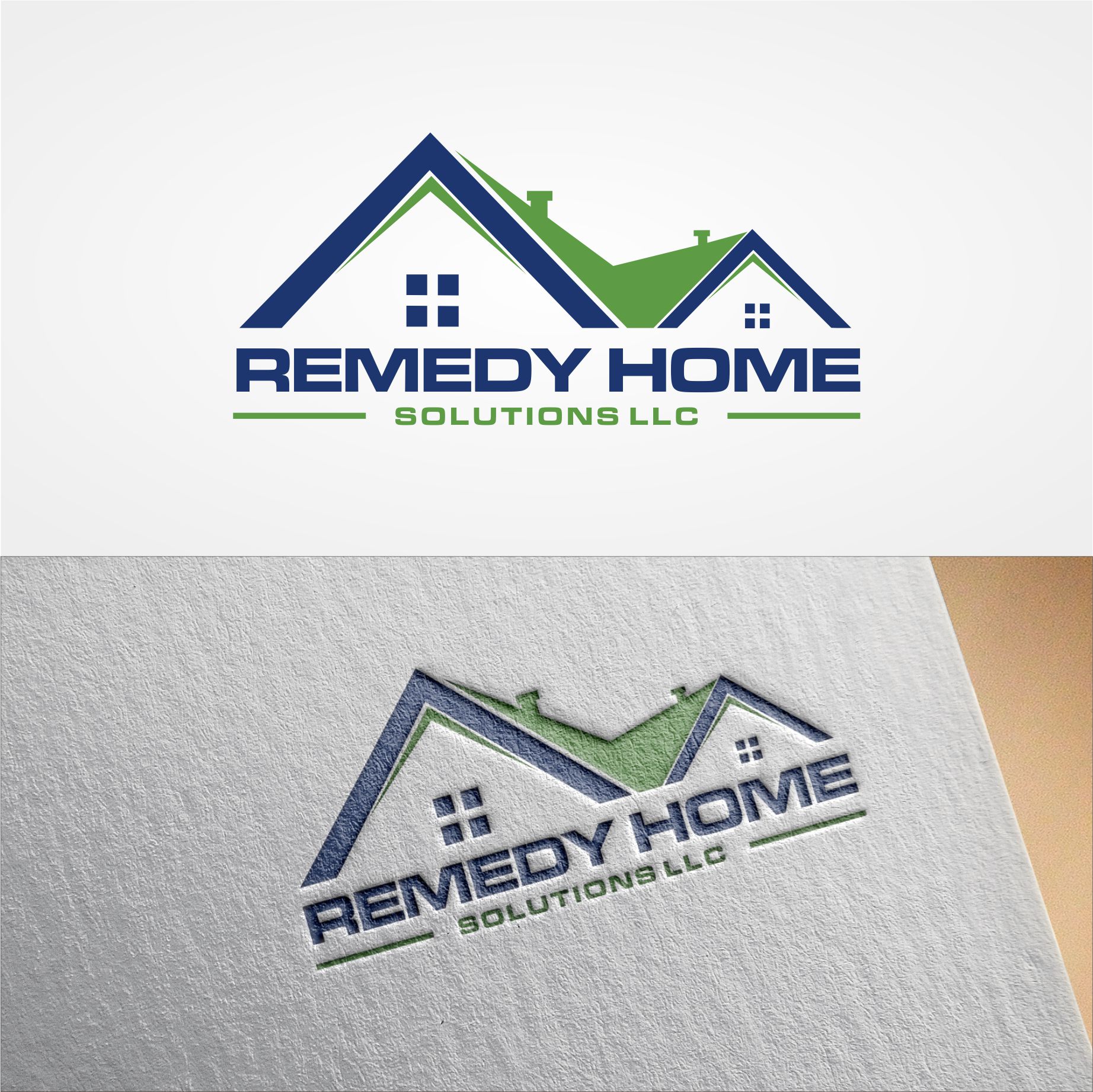Logo Design entry 1794620 submitted by Mesmi to the Logo Design for Remedy Home Solutions or remedyhomesolutions.com run by jeffreymwills@gmail.com