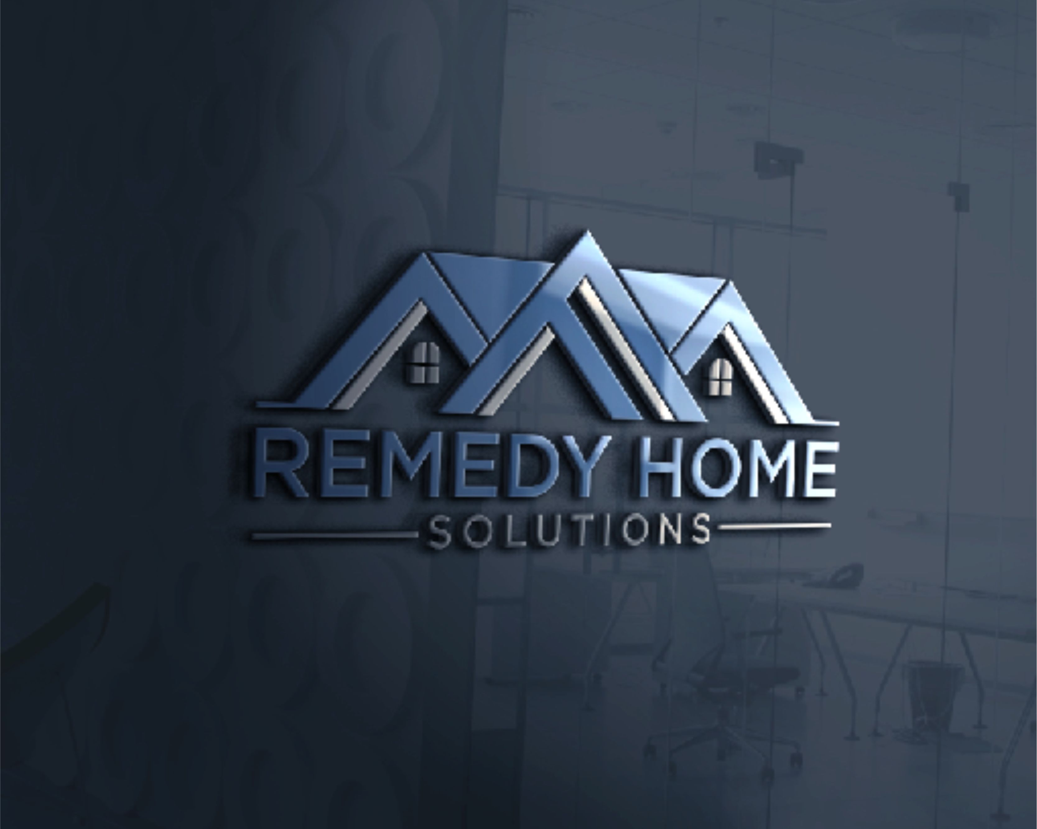 Logo Design entry 1794620 submitted by Hadiy Logoz to the Logo Design for Remedy Home Solutions or remedyhomesolutions.com run by jeffreymwills@gmail.com